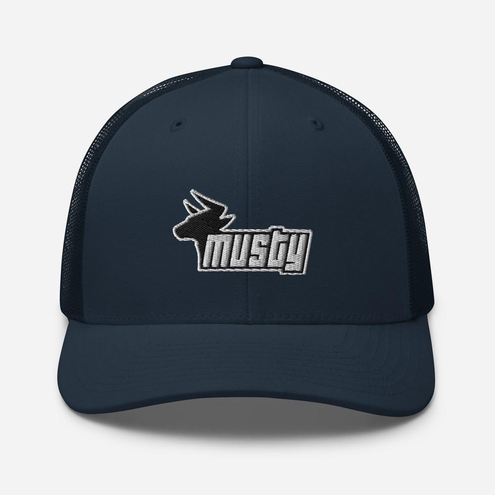 CLASSIC MESH HAT NAVY Amustycow