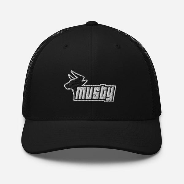 CLASSIC MESH HAT - BLACK - Amustycow