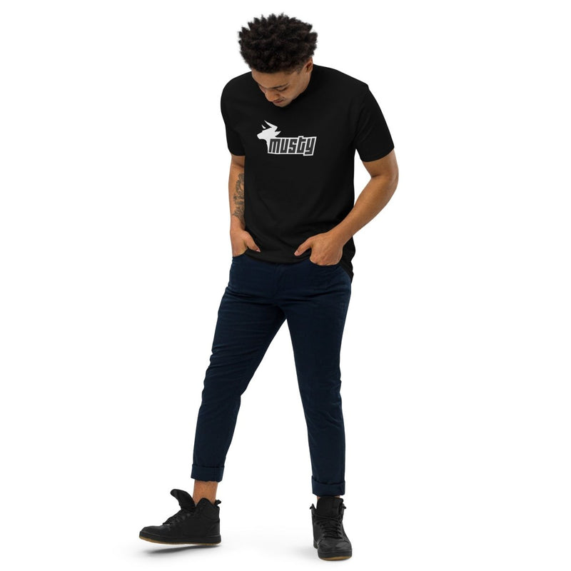 Classic Musty T-Shirt - Black - Amustycow