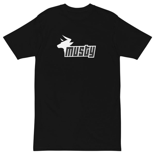 Classic Musty T-Shirt - Black - Amustycow