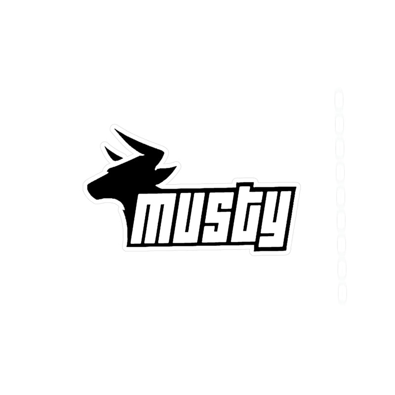 MUSTY Die-Cut Vinyl Sticker | Amustycow - Amustycow