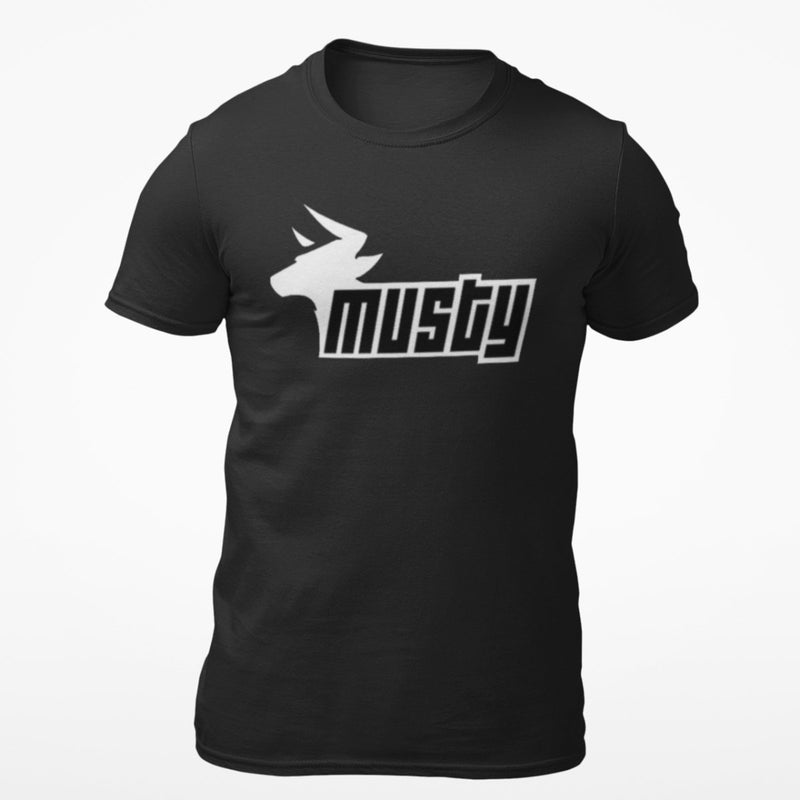 Musty Classic T-Shirt - Black - Amustycow